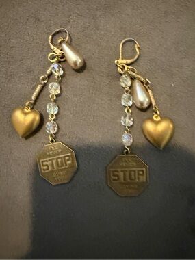 John Wind- Maximal Art. 
Studio "Romance Redefined"
Chandelier Drop Earrings.